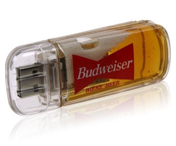 345x286, 40 Kb / , , beer, flash stick, budweiser