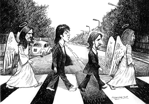 500x351, 105 Kb / The Beatles,  , , , , , Abbey Road