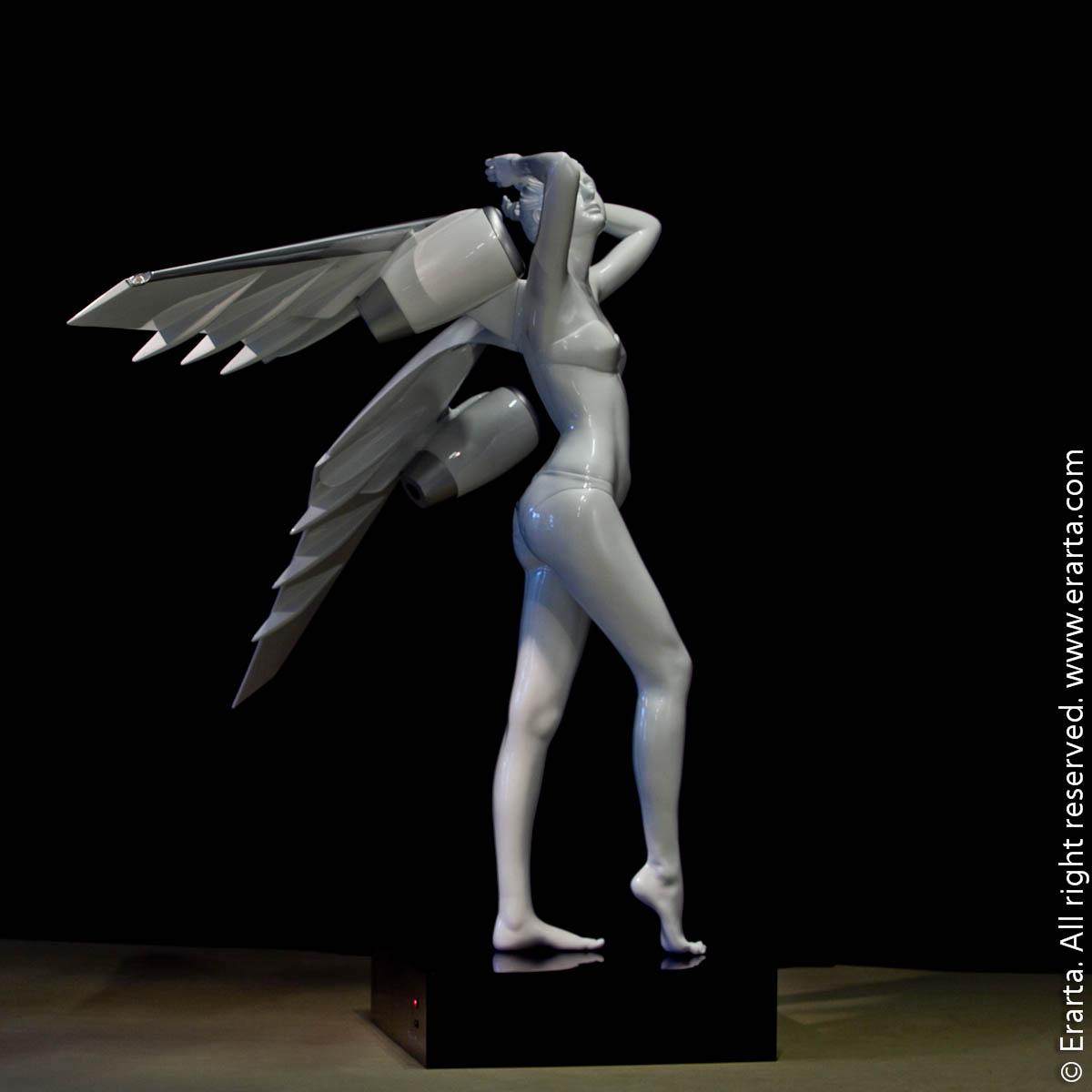 1200x1200, 104 Kb / ангел, крылья, самолёт, скульптура, фарфор