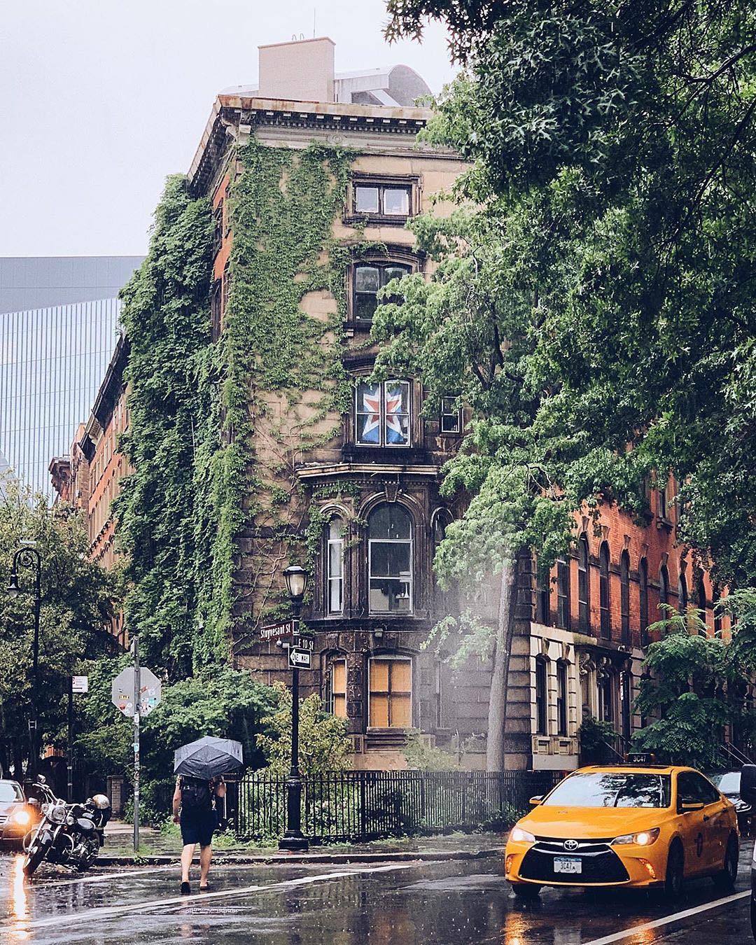 1080x1350, 456 Kb / нью-йорк, такси, дождь