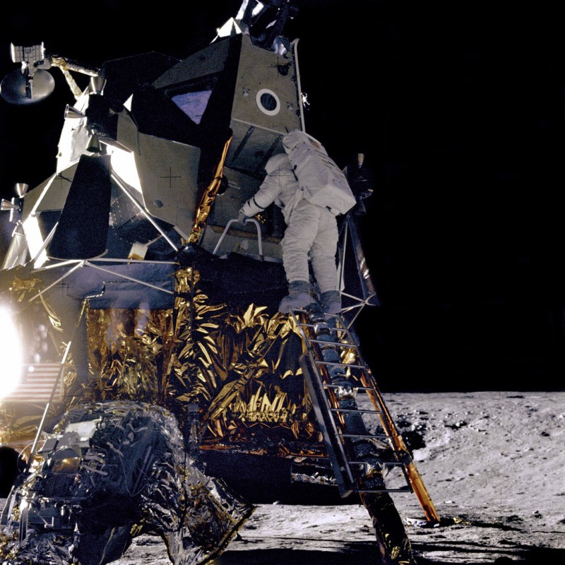 800x800, 173 Kb / астронавт, космонавт, луна, НАСА, США, модуль, космос