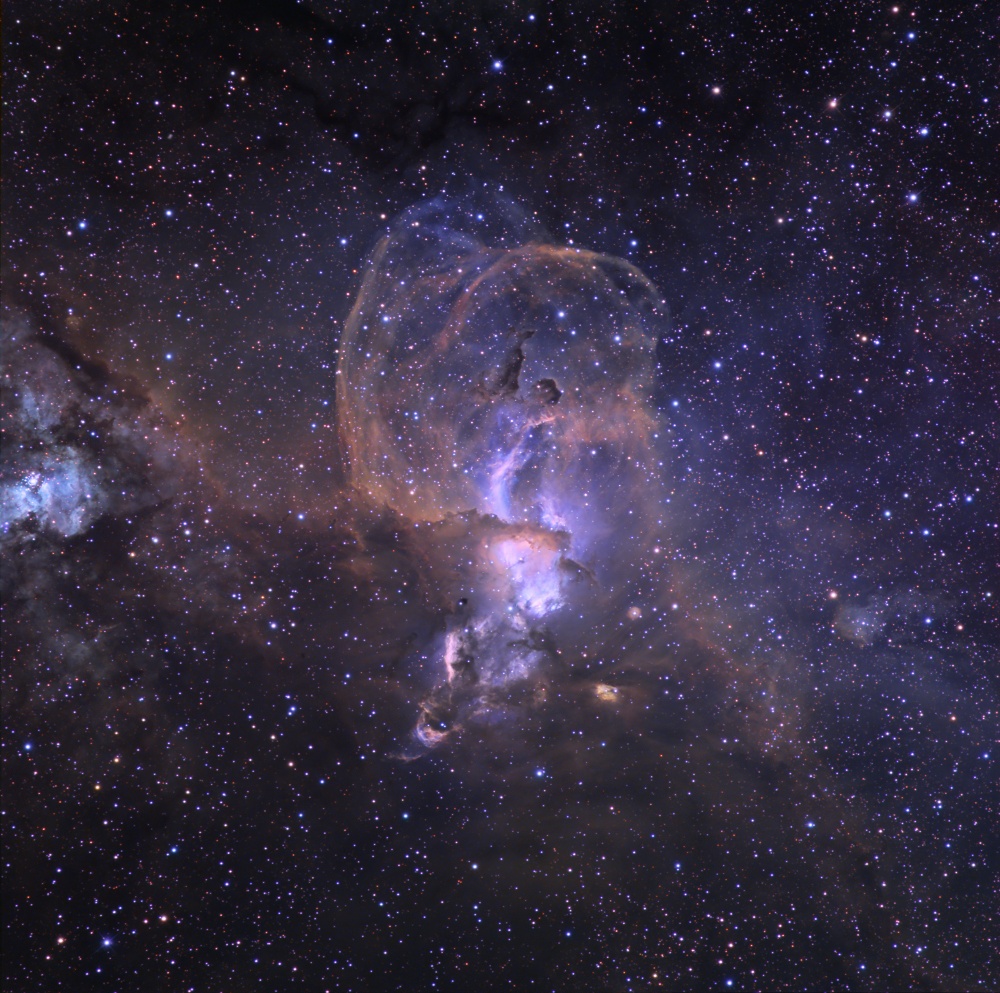 1000x993, 411 Kb / туманность, космос, звезда, галактика