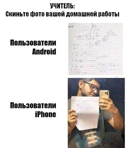 550x630, 41 Kb / iPhone, Android, школа, домашняя работа, нарциссизм