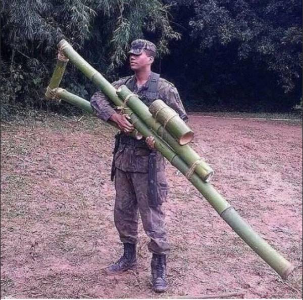 600x593, 75 Kb / оружие, форма, охотник, бамбук, снайпер