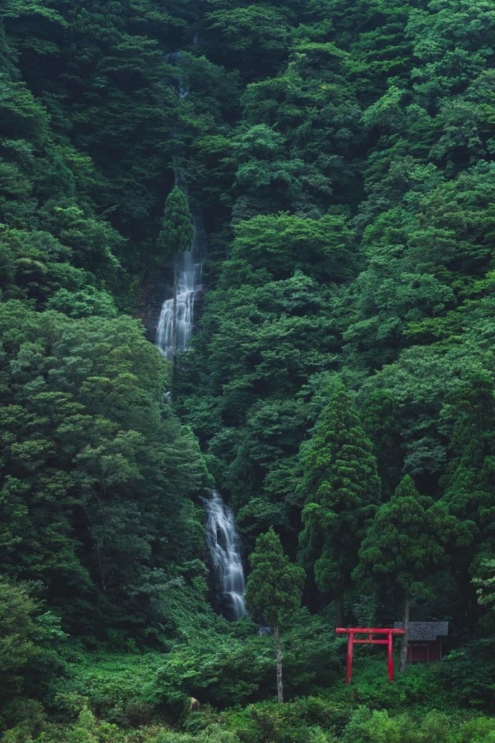 720x1080, 185 Kb / водопад, Сираито, префектура, Ямагата