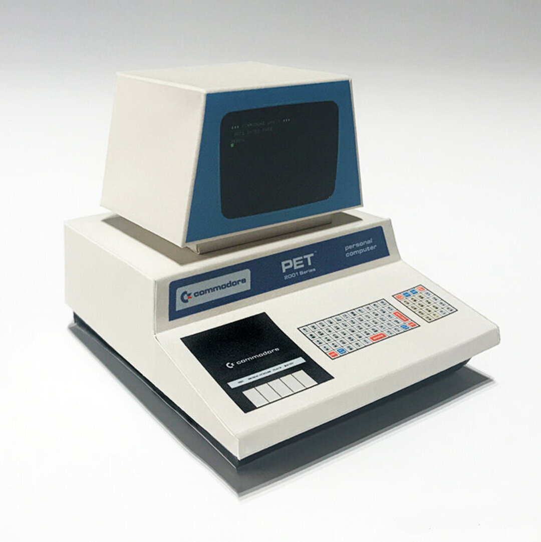 1080x1082, 154 Kb / , Commodore PET