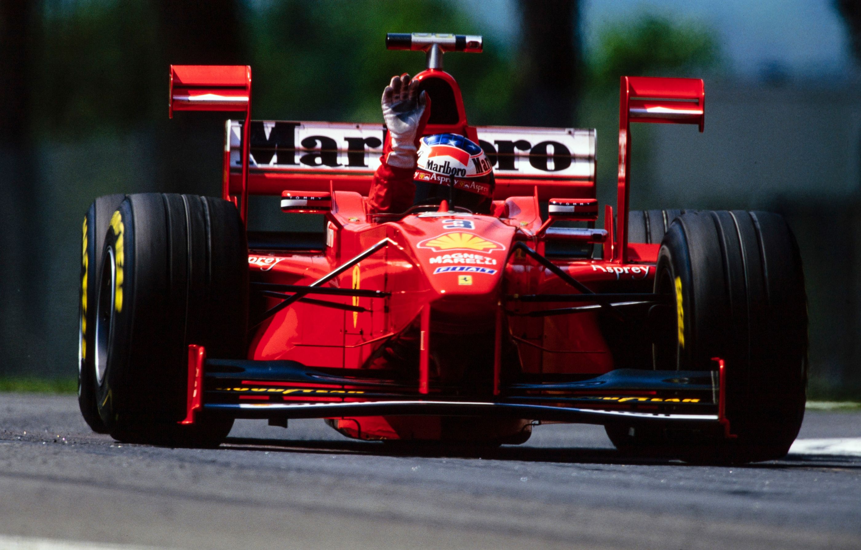 2800x1788, 537 Kb / Шумахер, Michael Schumacher, автомобиль, Ferrari, формула 1, marlboro, красный