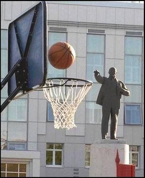 492x603, 38 Kb / Ленин, баскетбол