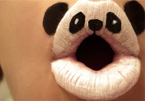 500x350, 39 Kb / панда, губы