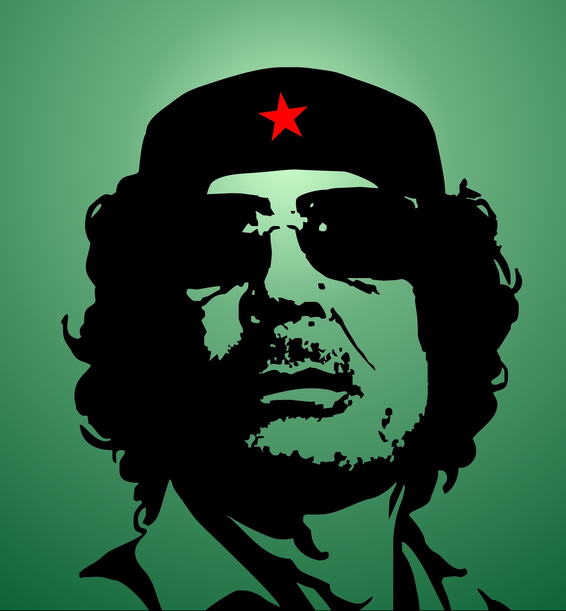 Каддафи портрет