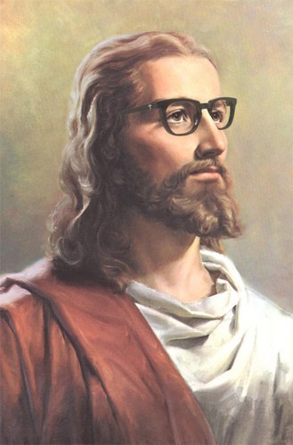 329x500, 32 Kb / иисус, очки, модный, профиль, крутой