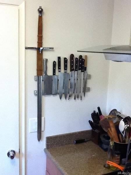 450x600, 28 Kb / кухня, ножи, меч