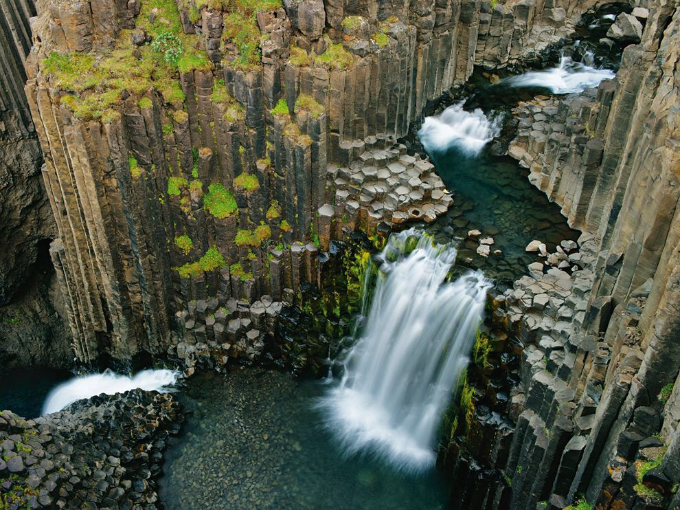 990x742, 289 Kb / водопад, исландия