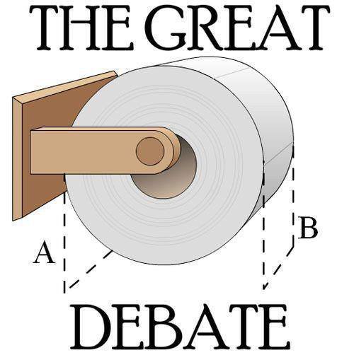 500x502, 27 Kb / великие, дебаты, рулон, туалетная, бумага
