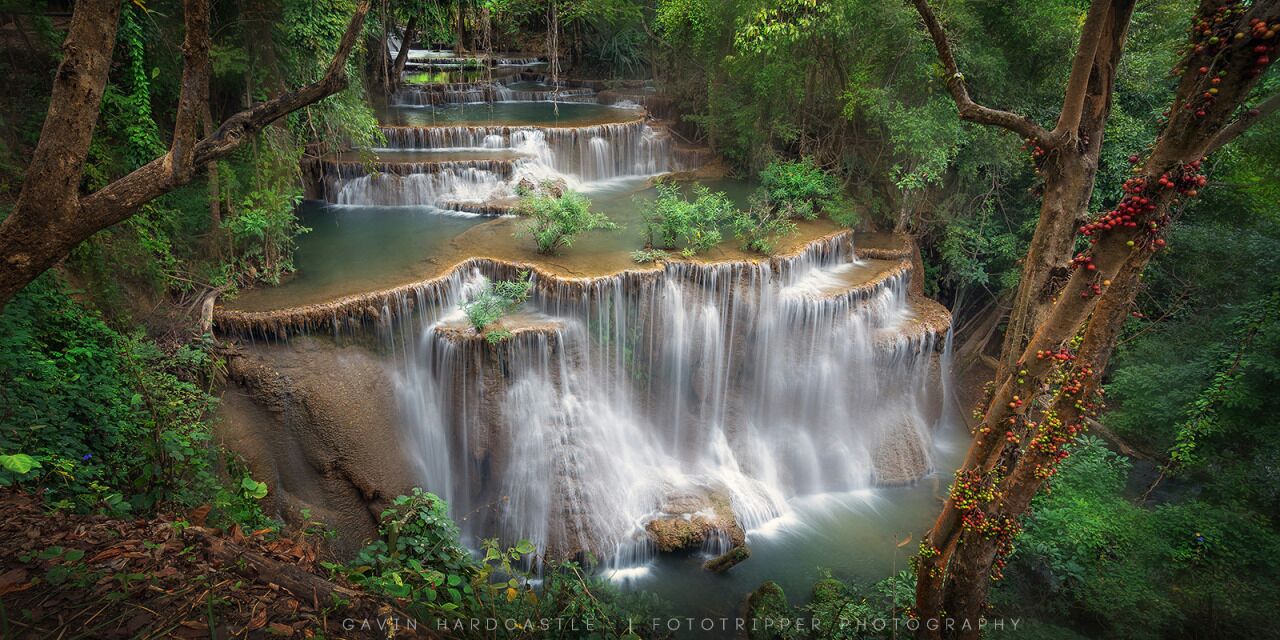 1280x640, 212 Kb / Водопад, Тайланд