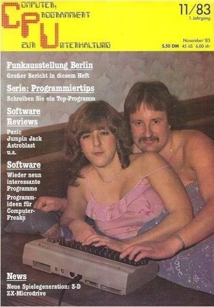 419x600, 57 Kb / обложка, журнал, немецкий, 1983