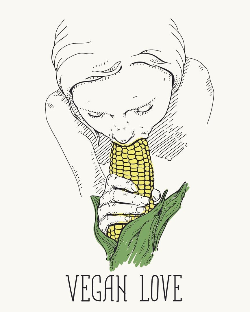 865x1080, 106 Kb / Веганы, любовь, кукуруза
