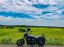 обочина, мотоцикл, harley-davidson, street 750, каска, облака