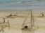 пляж, 3D, рисунки, море, парус